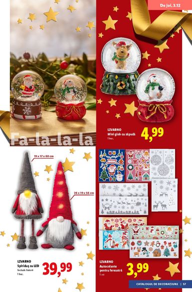 Catalogul Lidl - Lidl - Decorațiuni de la 05.11. până la 31.12. - pagina 57