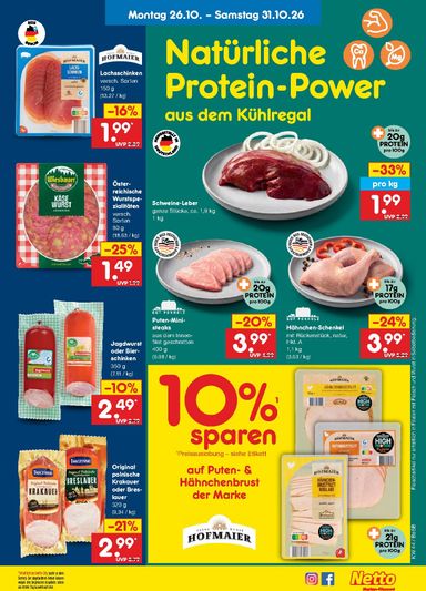 Prospekt Netto - Netto Marken Discount - Wochenende gültig ab 28.10. bis 31.10. - seite 38