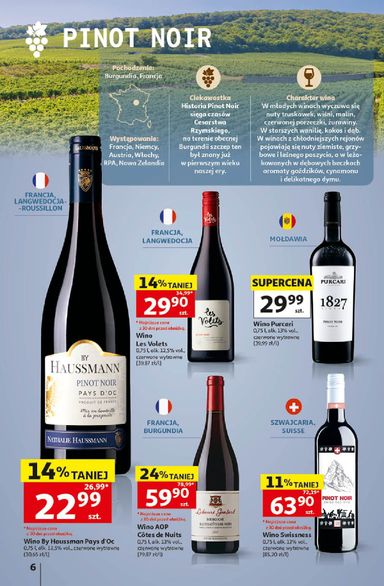 Gazetka Auchan - Hipermarket Auchan - Wino od 05.10. do 31.10. - strona 6