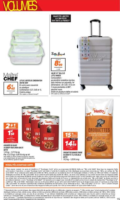 Catalogue Netto - Netto - Maxi Volumes valable dès le 27/10 au 09/11 - page 15