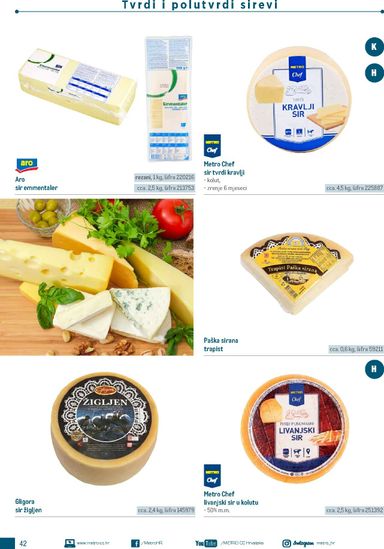 Katalog Metro - Metro - Poslovna rješenja - Doručak vrijedi od 01.01. do 31.12. - stranica 42