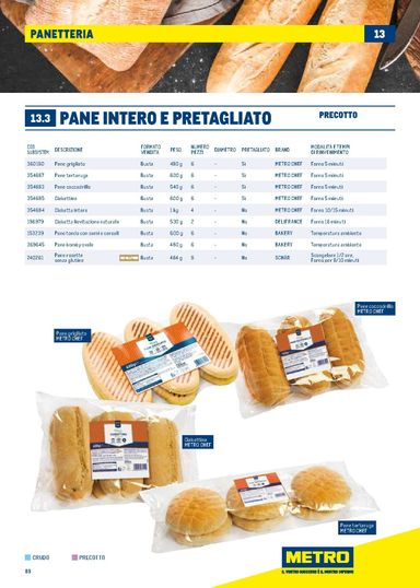 Volantino METRO - Metro - Catalogo Surgelati valido dal 01/01 al 31/12 - pagina 89