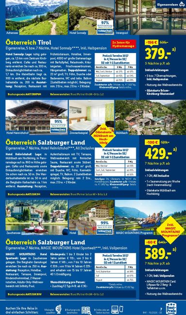 Prospekt Lidl - Lidl - Reise-Highlights gültig ab 30.09. bis 31.10. - seite 7