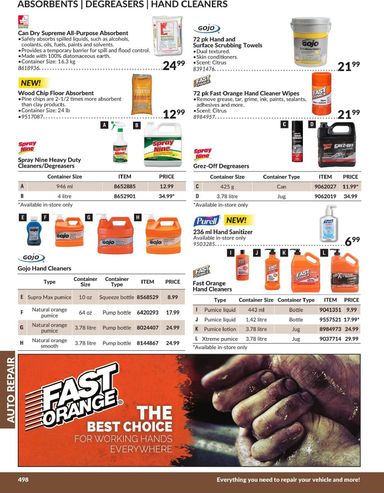 Flyer Princess Auto - Princess Auto - Auto Repair valid since 04-21 until 12-31 - page 33
