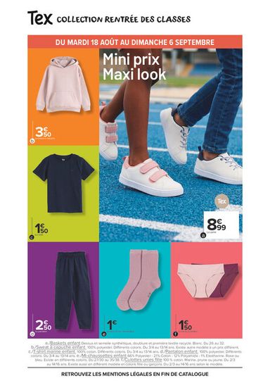 Catalogue Carrefour Market - Carrefour Market - Tex valable dès le 18/08 au 02/11 - page 5