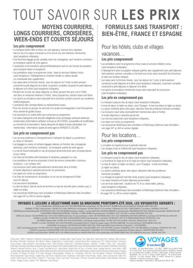 Catalogue E.Leclerc - E.Leclerc - Voyages valable dès le 16/01 au 31/10 - page 345