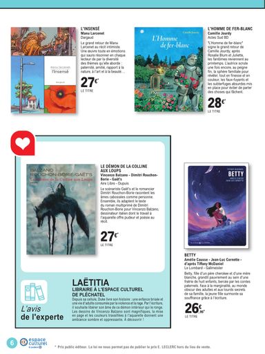 Catalogue E.Leclerc - E.Leclerc - Les BD à ne pas manquer valable dès le 13/10 au 05/12 - page 6