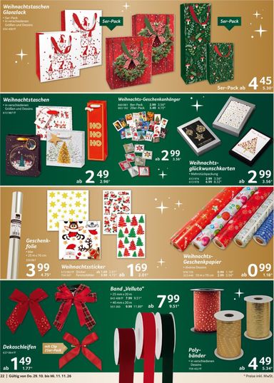 Prospekt Selgros - Selgros - Weihnachten Spezial gültig ab 29.10. bis 11.11. - seite 22
