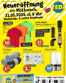 TEDi - Neueröffnung in Waldmohr