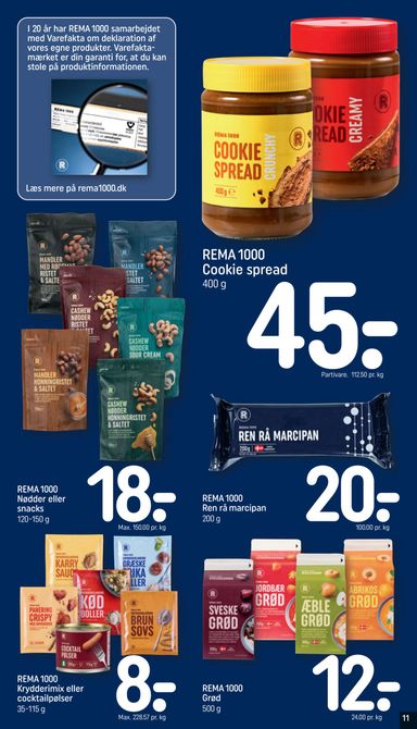 Brochurer Rema 1000 - Rema 1000 gyldig fra 25.10. til 31.10. - side 11