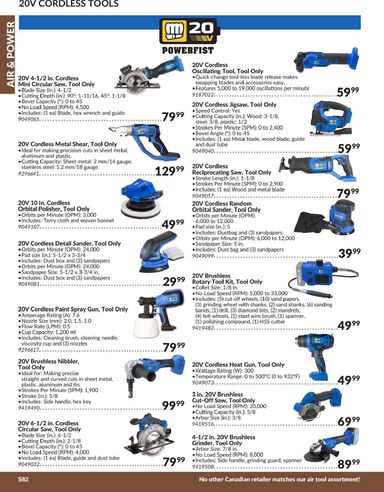Flyer Princess Auto - Princess Auto - Air & Power valid since 04-21 until 12-31 - page 43