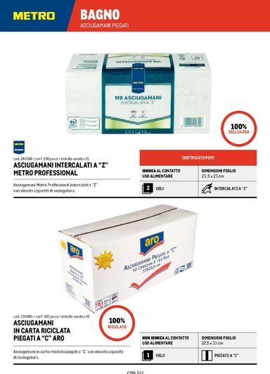 Volantino METRO - Metro - Catalogo detergenza 2026 valido dal 07/01 al 31/12 - pagina 53