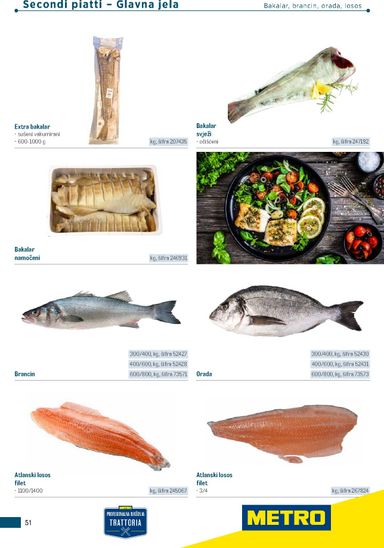 Katalog Metro - Metro - Poslovna rješenja - Trattoria vrijedi od 04.03. do 31.12. - stranica 51