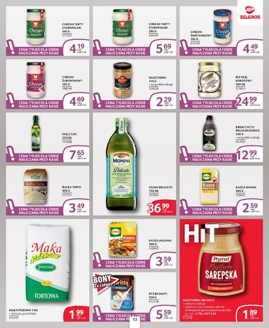Gazetka Selgros - Selgros cash&carry - Oferta dla profesjonalistów od 22.10. do 04.11. - strona 13
