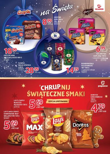 Gazetka Selgros - Selgros cash&carry - Katalog Markowe Produkty od 22.10. do 04.11. - strona 21