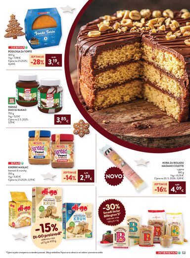Katalog INTERSPAR - Interspar - Pečenje kolača vrijedi od 07.10. do 15.12. - stranica 5