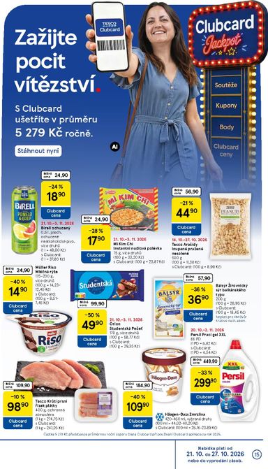 Leták Tesco - Tesco od 21.10. do 27.10. - strana 15