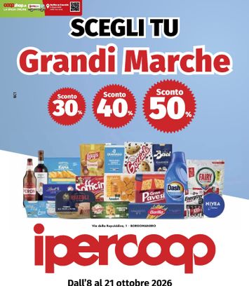 Volantino Ipercoop - Ipercoop valido dal 08/10 al 21/10 - pagina 1