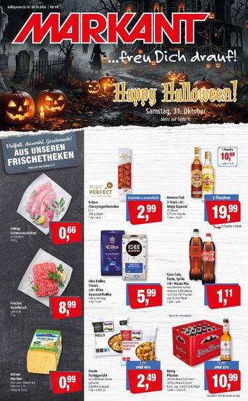 Prospekt Markant - Markant Freu Dich Drauf gültig ab 26.10. bis 30.10. - seite 1