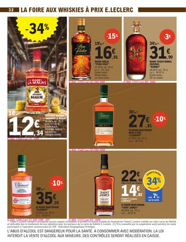 Catalogue E.Leclerc - E.Leclerc valable dès le 27/10 au 07/11 - page 32