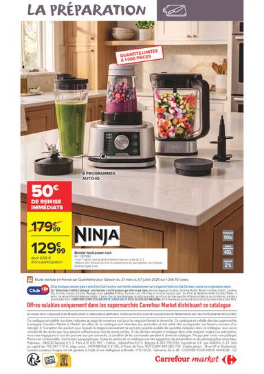 Catalogue Carrefour Market - Carrefour Market - Partageons Le Goût De Mieux Manger valable dès le 27/10 au 08/11 - page 20