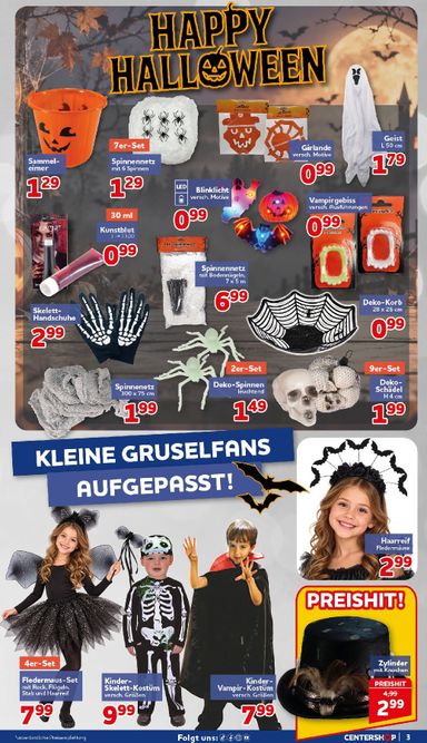 Prospekt Centershop - Centershop gültig ab 19.10. bis 24.10. - seite 3