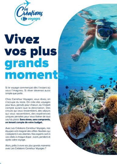 Catalogue Carrefour - Carrefour - Séjours & Circuits valable dès le 14/08 au 31/03 - page 2
