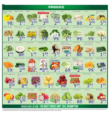 Flyer Oceans Fresh Food Market - Oceans - 150 West Drive, Unit 104 Brampton valid since 10-30 until 11-05 - page 2