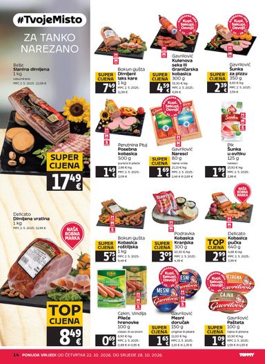 Katalog Tommy - Tommy vrijedi od 22.10. do 28.10. - stranica 14
