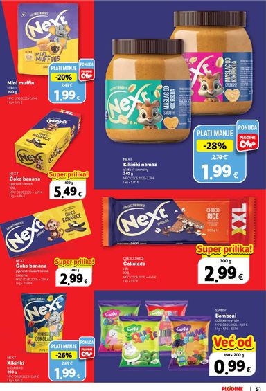 Katalog Plodine - Plodine - Vrijedni kupovine vrijedi od 22.10. do 04.11. - stranica 51