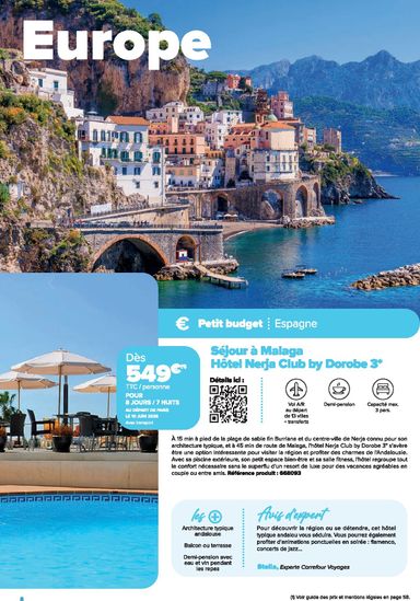 Catalogue Carrefour Market - Carrefour Market - Voyages valable dès le 22/01 au 31/12 - page 8