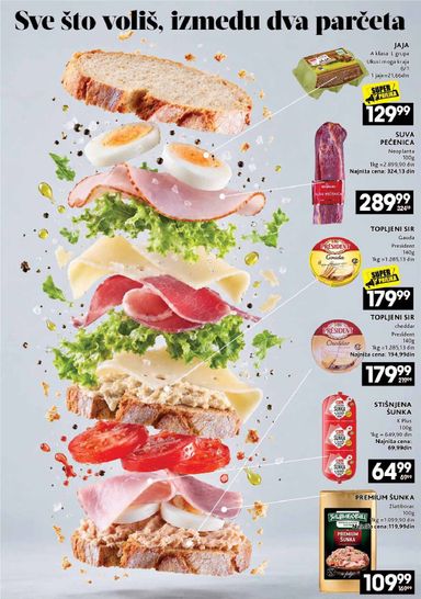 Katalog Idea - Idea - Specijal sireva i delikatesa od 26.10 do 22.11 - strana 21