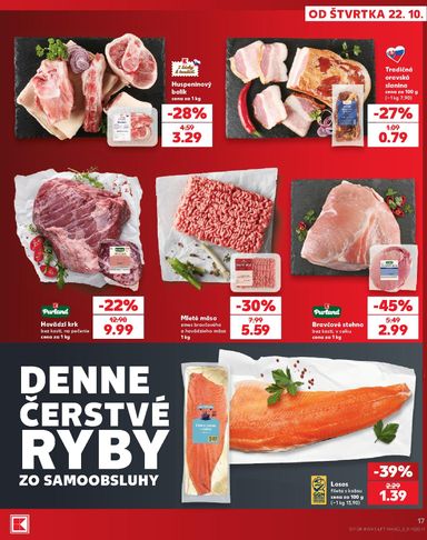 Leták Kaufland - Kaufland od 22.10. do 28.10. - strana 17