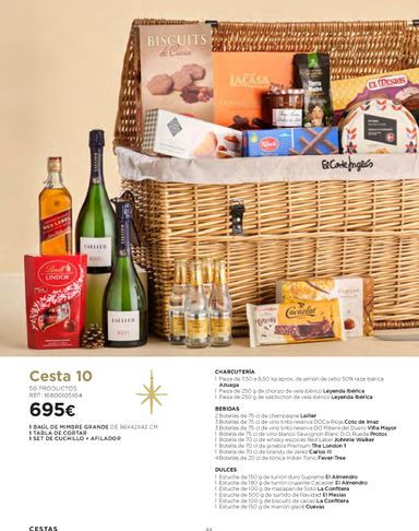 Folleto El Corte Inglés - El Corte Inglés - Cestas de Navidad del 09/10 al 25/12 - página 44