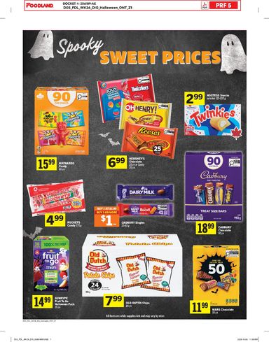 Flyer Foodland - Foodland valid since 10-22 until 10-28 - page 9