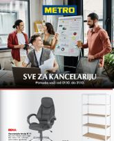 Metro - Sve za kancelariju važi od četvrtka 01.10.2026