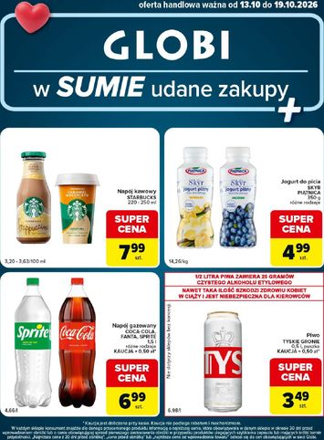 Gazetka Carrefour - Carrefour - Globi od 13.10. do 19.10. - strona 1
