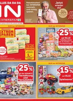 INTERSPAR-Flugblatt gültig ab Donnerstag 08.10.