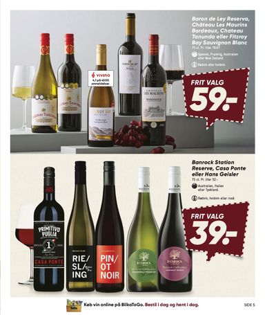Brochurer Bilka - Bilka - Julens vinfavoritter gyldig fra 30.10. til 26.11. - side 5