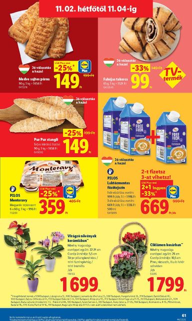 Akciós újság Lidl - Lidl érvényes 10.29.-tól 11.04.-ig - 61 oldal