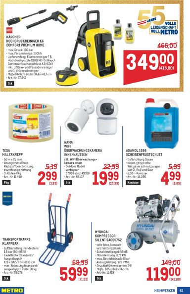 METRO-Flugblatt - Metro - Profi gültig ab 15.10. bis 28.10. - seite 61