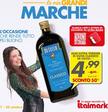 Volantino Italmark - Italmark valido dal 07/10 al 20/10 - pagina 1