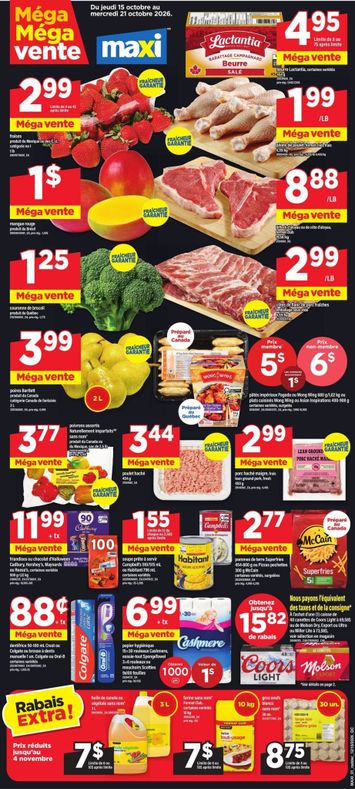Flyer Maxi - Maxi valid since 10-15 until 10-21 - page 1