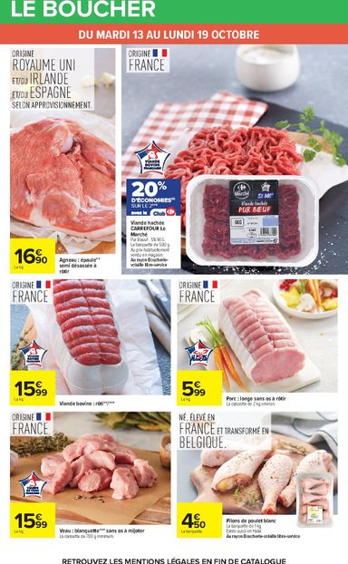 Catalogue Carrefour - Carrefour valable dès le 13/10 au 26/10 - page 22