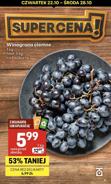 Gazetka Delikatesy Centrum - Delikatesy Centrum od 22.10. do 28.10. - strona 5