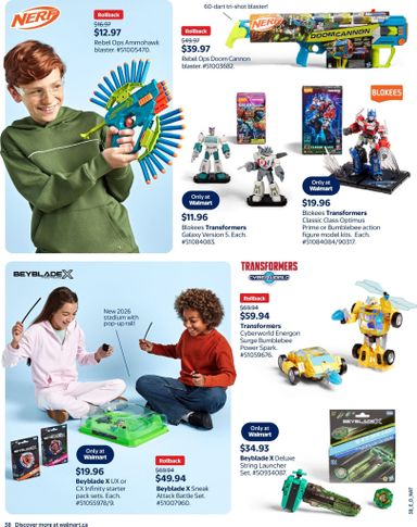 Flyer Walmart - Walmart - Toy Shop valid since 10-15 until 12-23 - page 50