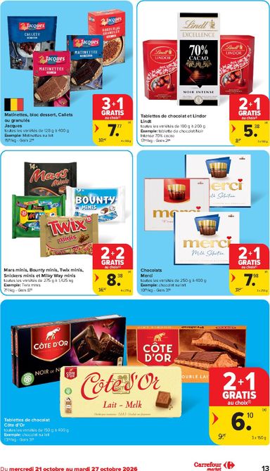 Folder Carrefour - Carrefour Market van 21/10 tot 27/10 - side 13