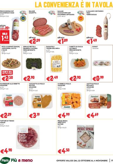 Volantino Pam - Pam - Occasioni Extra valido dal 22/10 al 04/11 - pagina 17