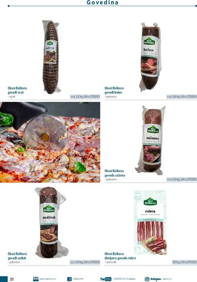 Katalog Metro - Metro - Poslovna rješenja - Pizzeria vrijedi od 06.07. do 31.12. - stranica 20
