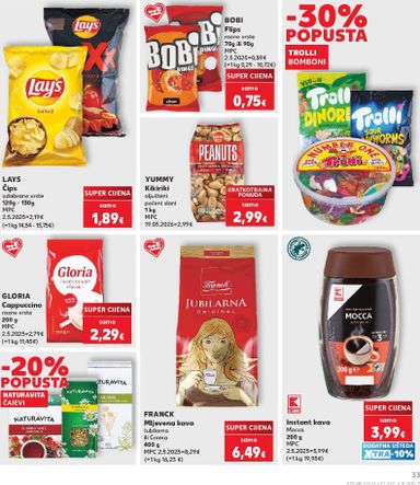 Katalog Kaufland - Kaufland vrijedi od 28.10. do 03.11. - stranica 33